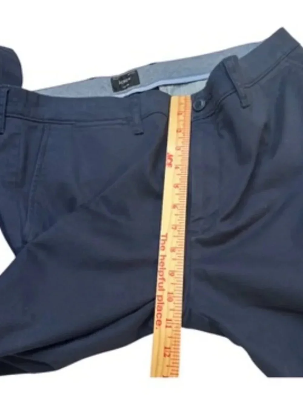 J.Crew Men's Navy Chino Pants 484 Slim Fit Size 34W/30L